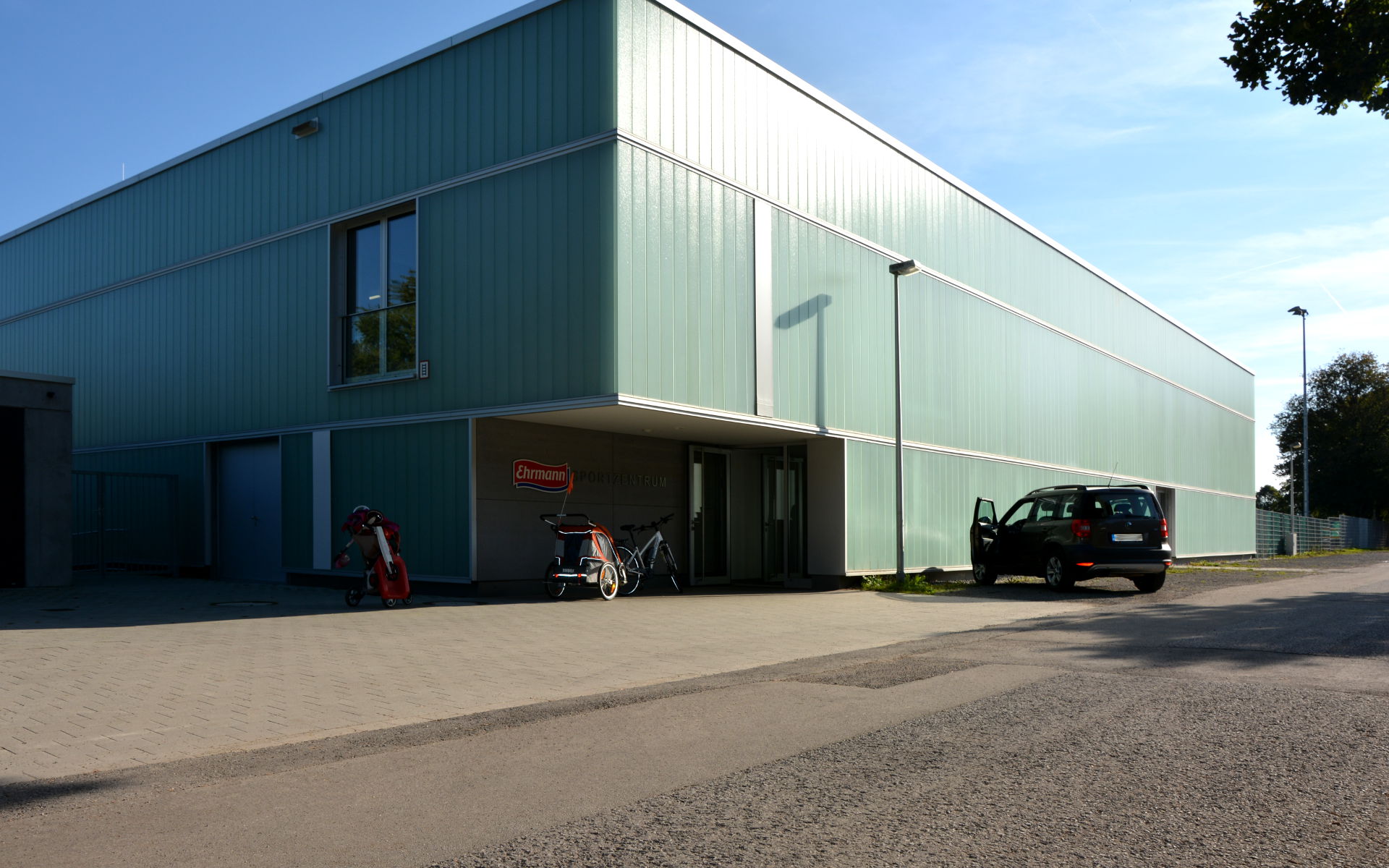 Neubau Ehrmann-Sportzentrum in Tübingen