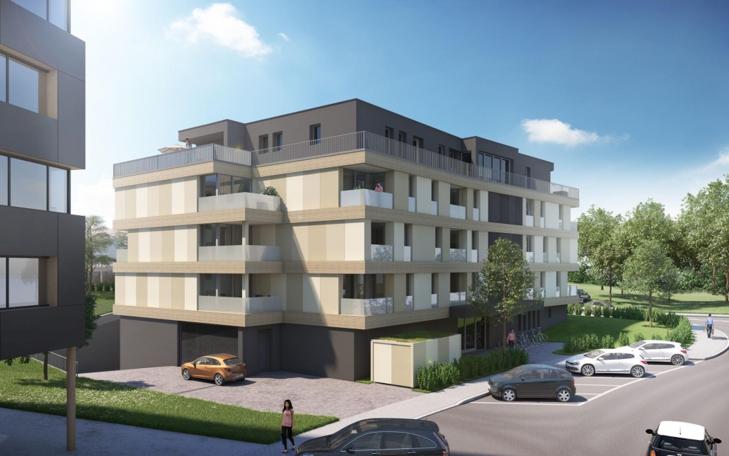 Neubau Apartmenthaus in Winnenden