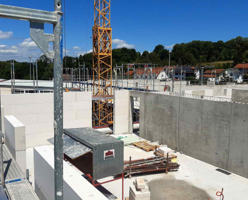 Baustellenreport Neubau Betreutes Wohnen in Albershausen