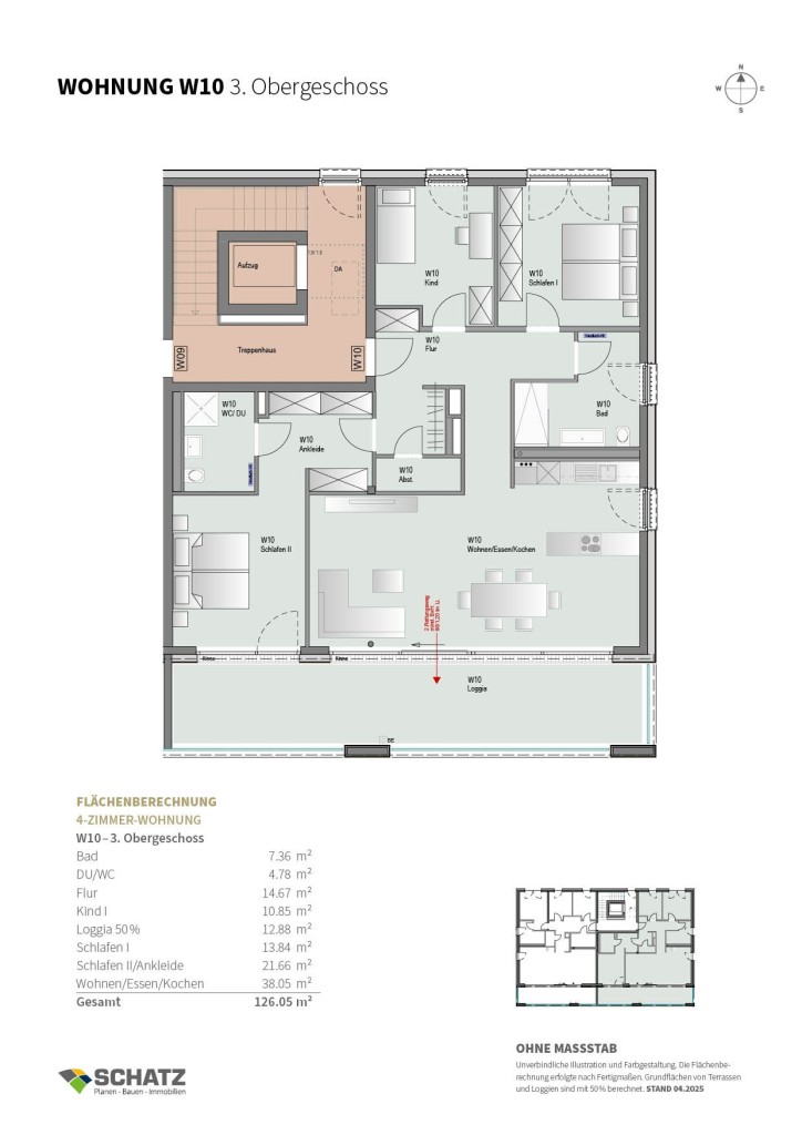 Wohnung W10 3.OG L24